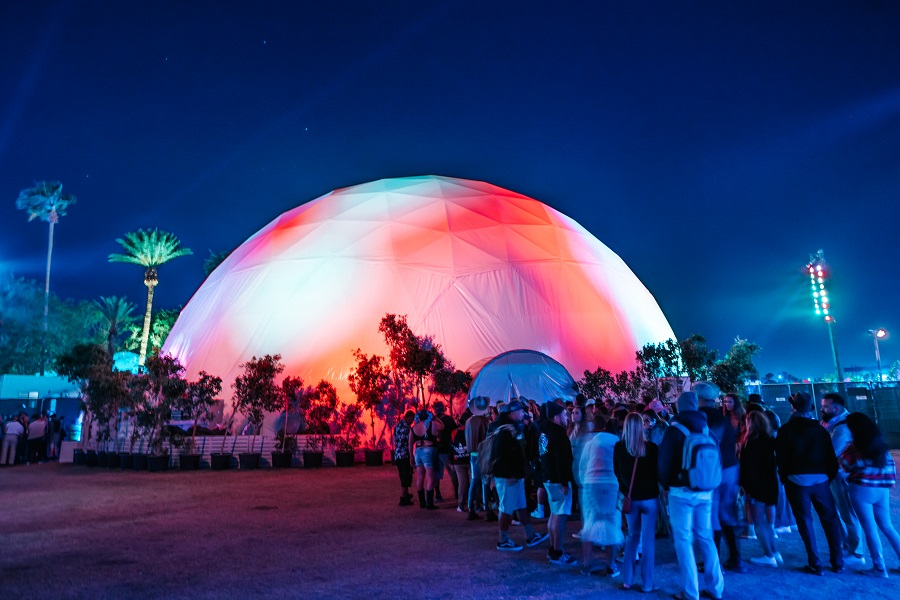 HP Antarctic Dome at Coachella Virtual Event Digital Event Event Company Event Management Event Planning Pico 31